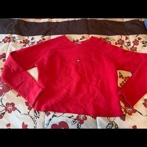 Red Tommy Hilfiger sweater